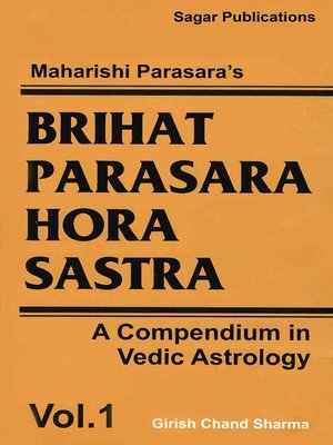 cover image of Brihat Parasara Hora Sastra